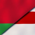 The Two Flags Of Belarus. Official Flag And Flag Of Protesters. Belarus Election